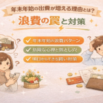 年末年始の出費が増える理由とは?浪費の罠と対策まとめ 年末年始の出費が増える理由とは?浪費の罠と対策まとめ