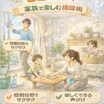 “大掃除のストレス”をゼロにする！家族で楽しむ掃除術