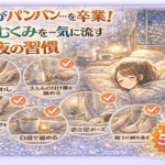 足がパンパン…を卒業!冬むくみを一気に流す夜の習慣 足がパンパン…を卒業!冬むくみを一気に流す夜の習慣