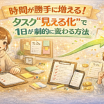 時間が勝手に増える！タスク“見える化”で1日が劇的に変わる方法
