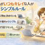 机がいつもキレイな人がやっているシンプルルール